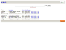 Tablet Screenshot of git.zarvox.org